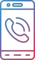 Mobile Call Vector Icon