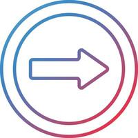 One Way Vector Icon
