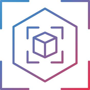 3d Modeling Vector Icon