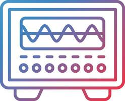 Oscilloscope Vector Icon