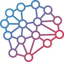 Neurons Circuit Vector Icon