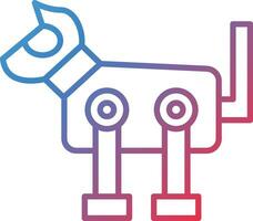 Robot Dog Vector Icon