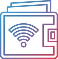 Smart Wallet Vector Icon