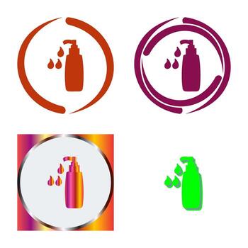 gota, vector, icono vector