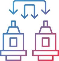 Machine to Machine Vector Icon