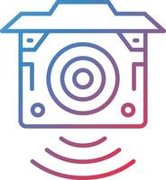 Smart CCTV Vector Icon