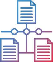 Linked Data Vector Icon