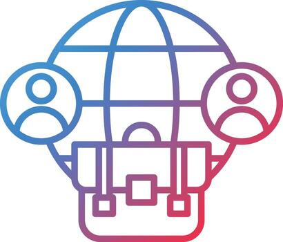 fuera fuente vector icono