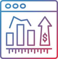 Online Statistics Vector Icon