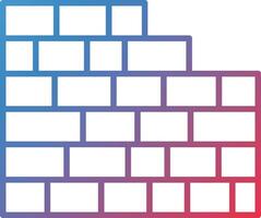 Brick Wall Vector Icon