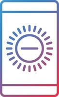 Brightness Low Vector Icon