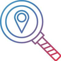 Location Searching Vector Icon