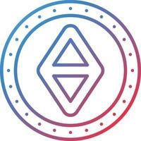 ethereum vector icono