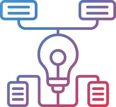 icono de vector de algoritmo