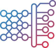 Deep Learning Vector Icon