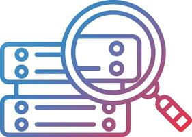 Data Query Vector Icon
