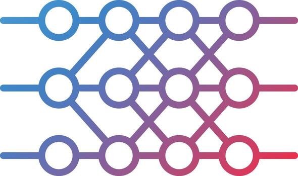 neural red vector icono