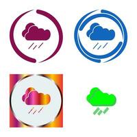 Rain Vector Icon