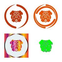 Bulldog Vector Icon