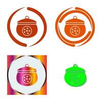 Cookie Jar Vector Icon