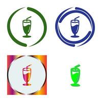 Milkshake Vector Icon