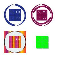 Domino Game Vector Icon