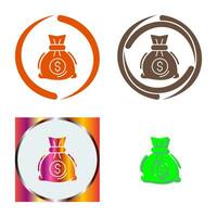 Money Bag Vector Icon