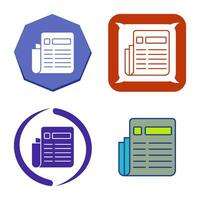 News Paper Vector Icon