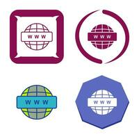 World Wide Web Vector Icon