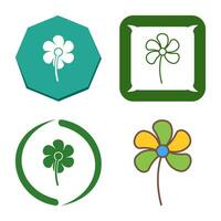 Small flowers Vector Icon