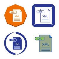 XML Vector Icon