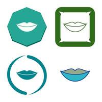 Lips Vector Icon