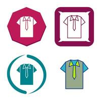 Shirt and Tie Vector Icon