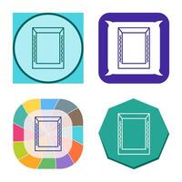 Unique Frame Vector Icon