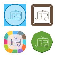 Trailer Vector Icon