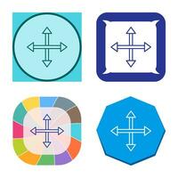 Unique Move Vector Icon
