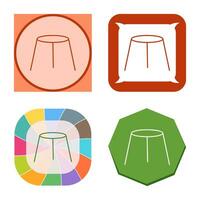 Unique Stool Vector Icon