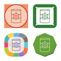 Unique Database Management Vector Icon