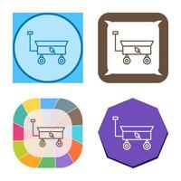 Garden Cart Vector Icon