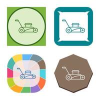 Lawn Mower Vector Icon