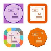 AI Vector Icon