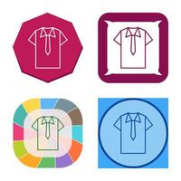 Shirt and Tie Vector Icon