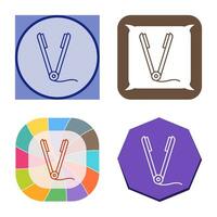 Straightener Vector Icon