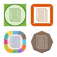 Document Vector Icon