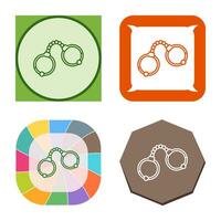 Handcuffs Vector Icon