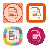Valid Document Vector Icon