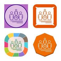 Team Management Vector Icon