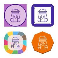 Space Capsule Vector Icon