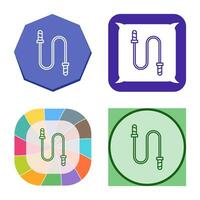 Jumping Rope Vector Icon