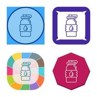 Water Bottle Vector Icon